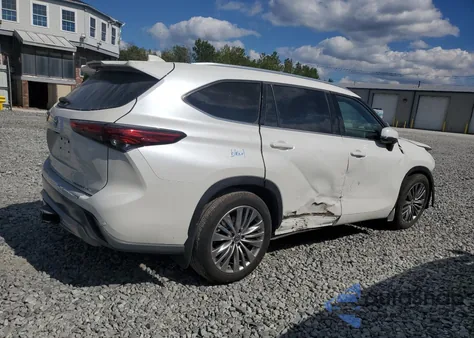 2021 Toyota Highlander Platinum из США, поврежденный, VIN 5TDFZRBH0MS086792